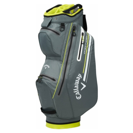 Callaway Chev Dry 14 Charcoal/Flower Yellow Cart Bag