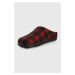 Dětské vlněné pantofle Birkenstock červená barva