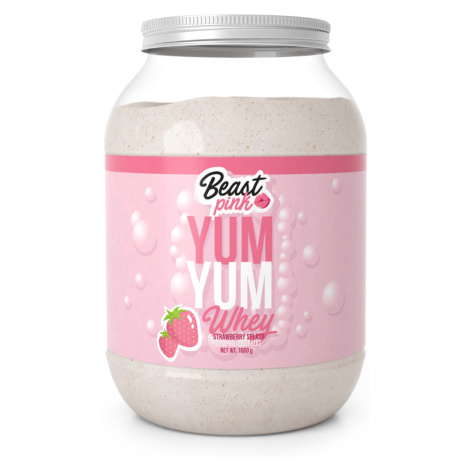 Protein Yum Yum Whey 1000 g - BeastPink Příchuť: Strawberry splash