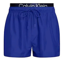 Pánské plavky Tkaný spodní díl SHORT DOUBLE WAISTBAND KM0KM00947C7N - Calvin Klein