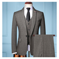 Pánský retro oblek klasický 3v1 Gentleman set