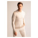 DEFACTO Slim Fit Crew Neck Knitwear Sweater