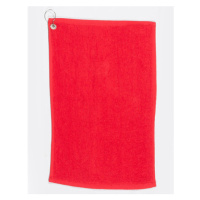 Towel City Golfový ručník 30x50 TC013 Red