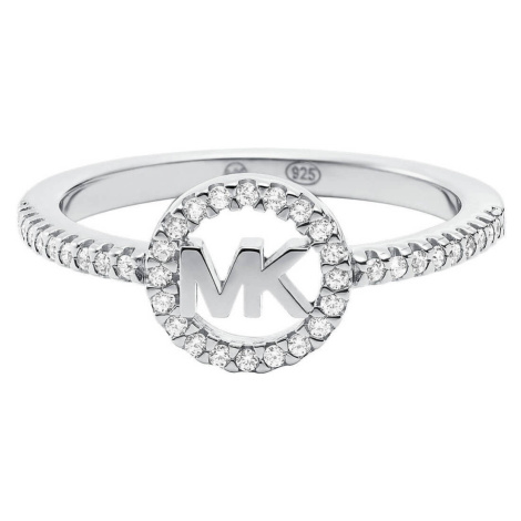 Michael Kors Luxusní stříbrný prsten se zirkony MKC1250AN040