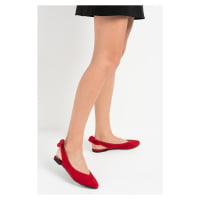 Fox Shoes Women's Red Flat Shoes