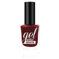 bellaoggi Gel Effect Keratin Nail Polish lak na nehty odstín Fire Red 10 ml