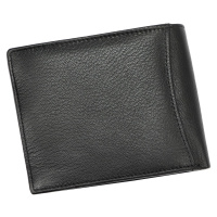 Pánská kožená peněženka Money Kepper KK 04 černá