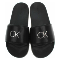 Dámské pantofle Calvin Klein HW0HW01509 0GS Black-Silver