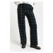 KALHOTY GANT STRAIGHT CHECKED SUIT PANTS EVENING BLUE