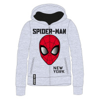 Spider Man licence Chlapecká mikina Spider-Man 52181451, šedý melír Barva: Šedá