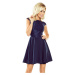 Tmavě modré šaty s krajkou model 5277175 - numoco