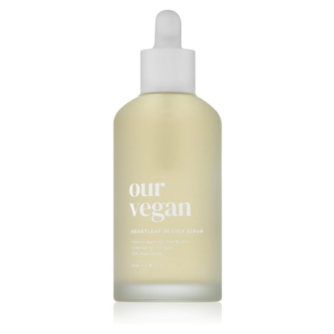 ma:nyo Our Vegan Heartleaf Cica zklidňující sérum s hydratačním účinkem 100 ml