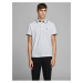 Bílé pánské polo tričko Jack & Jones Paulos - Pánské