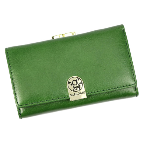 Dámská kožená peněženka Gregorio GS-108 zelená