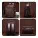 Pánský kožený batoh E1156 FashionEU
