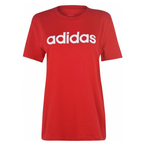 Adidas Womens Essentials Linear T-Shirt Loose