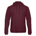 B&amp;C Unisex mikina přes hlavu WUI24 Burgundy