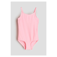 H & M - Vzorované jednodílné plavky - růžová