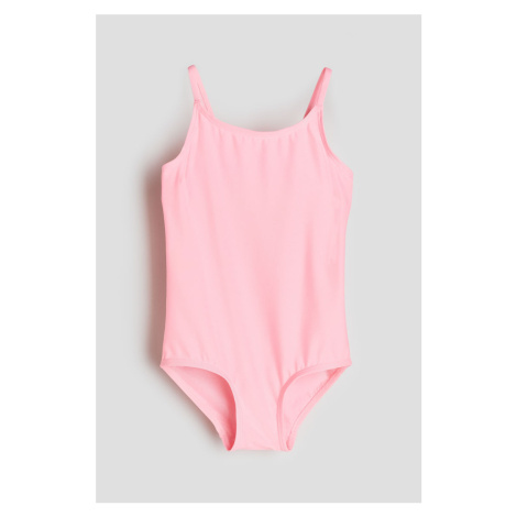 H & M - Vzorované jednodílné plavky - růžová H&M