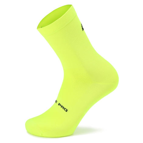 Unisex ponožky s antibakteriální úpravou ALPINE PRO COLO neon safety yellow