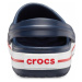 Crocs CROCBAND Unisex pantofle, tmavě modrá, velikost 42/43