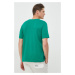 Bavlněné tričko United Colors of Benetton zelená barva, s potiskem