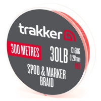 Trakker šňůra spod & marker braid red 300 m - 0,28 mm 13,6 kg 30 lb