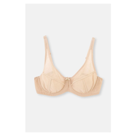 Dagi Ten Olearia Tulle Detail Compression Bra