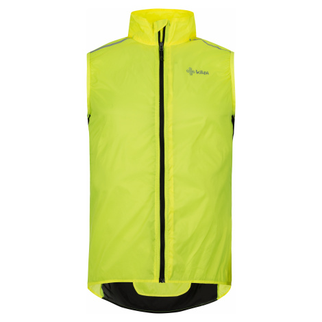 Pánská ultralehká vesta KILPI FLOW-M žlutá