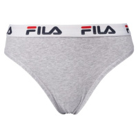 Fila WOMAN STRING Dámské kalhotky, šedá, velikost