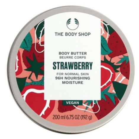 The Body Shop Tělové máslo pro normální pokožku Strawberry (Body Butter) 200 ml