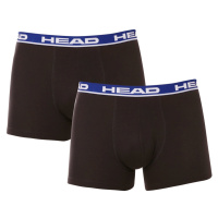 HEAD 2PACK pánské boxerky černé M