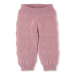 Sterntaler pletené kalhoty růžové