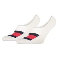 Tommy Hilfiger Socks - TH MEN FOOTIE 2P FLAG white