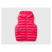 Benetton, Padded Vest With Hood