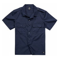 Brandit Košile US Shirt Ripstop 1/2 Arm modrá tmavě (navy)
