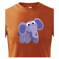 Dětské tričko se sloníkem - dárek pro milovníky zvířat