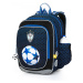 Školní Batoh s fotbalovým míčem Topgal ENDY, modrá