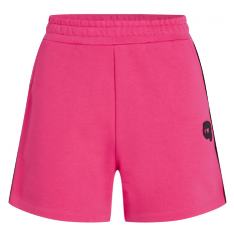 Šortky karl lagerfeld ikonik 2.0 shorts růžová