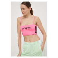 Top adidas TIRO dámský, růžová barva, IS0730