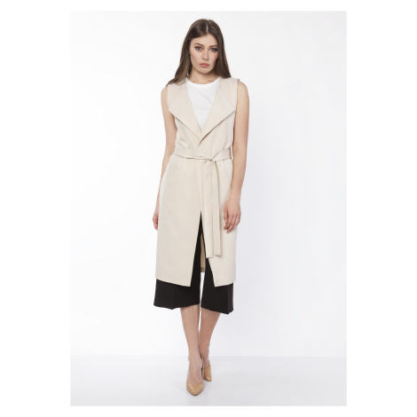 Dlouhá dámská vesta KM104 Lanti