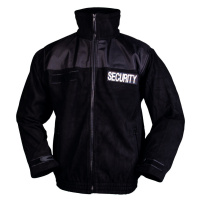 SECURITY fleecová bunda Mil-Tec® - černá