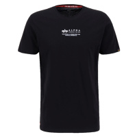 Alpha Industries Tričko Wording T černé