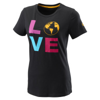 Dámské tričko Wilson Love Earth Tech Tee W Black
