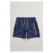 PLAVKY GANT LOGO LIGHTWEIGHT SWIM SHORTS modrá