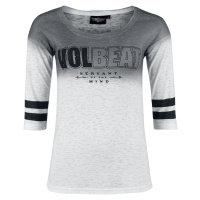 Volbeat EMP Signature Collection Dámské tričko s dlouhými rukávy bílá/šedá