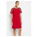 Bonprix BPC SELECTION šaty s pajetkovou vsadkou Barva: Červená, Mezinárodní