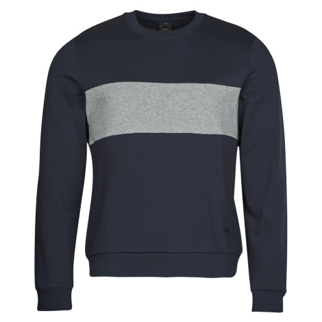 Geox M SWEATER R-NECK BAN Tmavě modrá