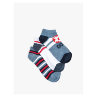 Koton Striped Socks Set of 3, Multicolor