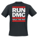Run DMC Walk This Way' Tričko černá